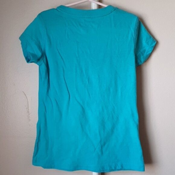 XERSION TURQUOISE GRAPHIC TEE S (7-8) - Picture 3 of 3